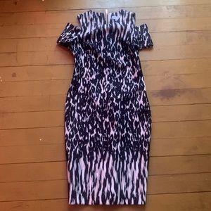 Calvin Klein leopard dress